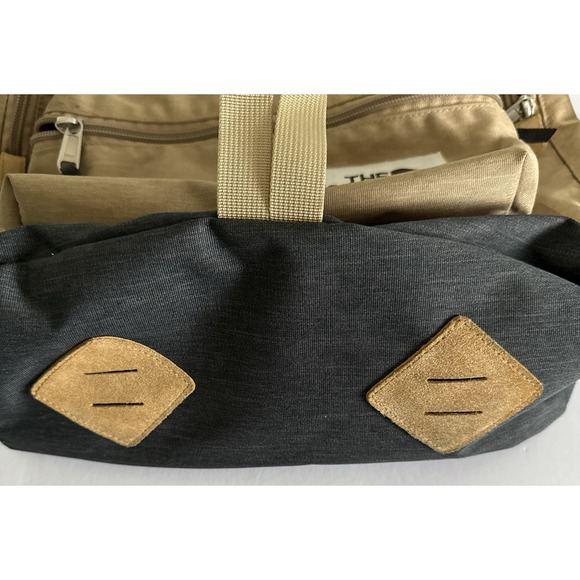 The North Face Mini Berkeley Tan dark heather/Asphalt grey Daypack Backpack TNF - Picture 5 of 7